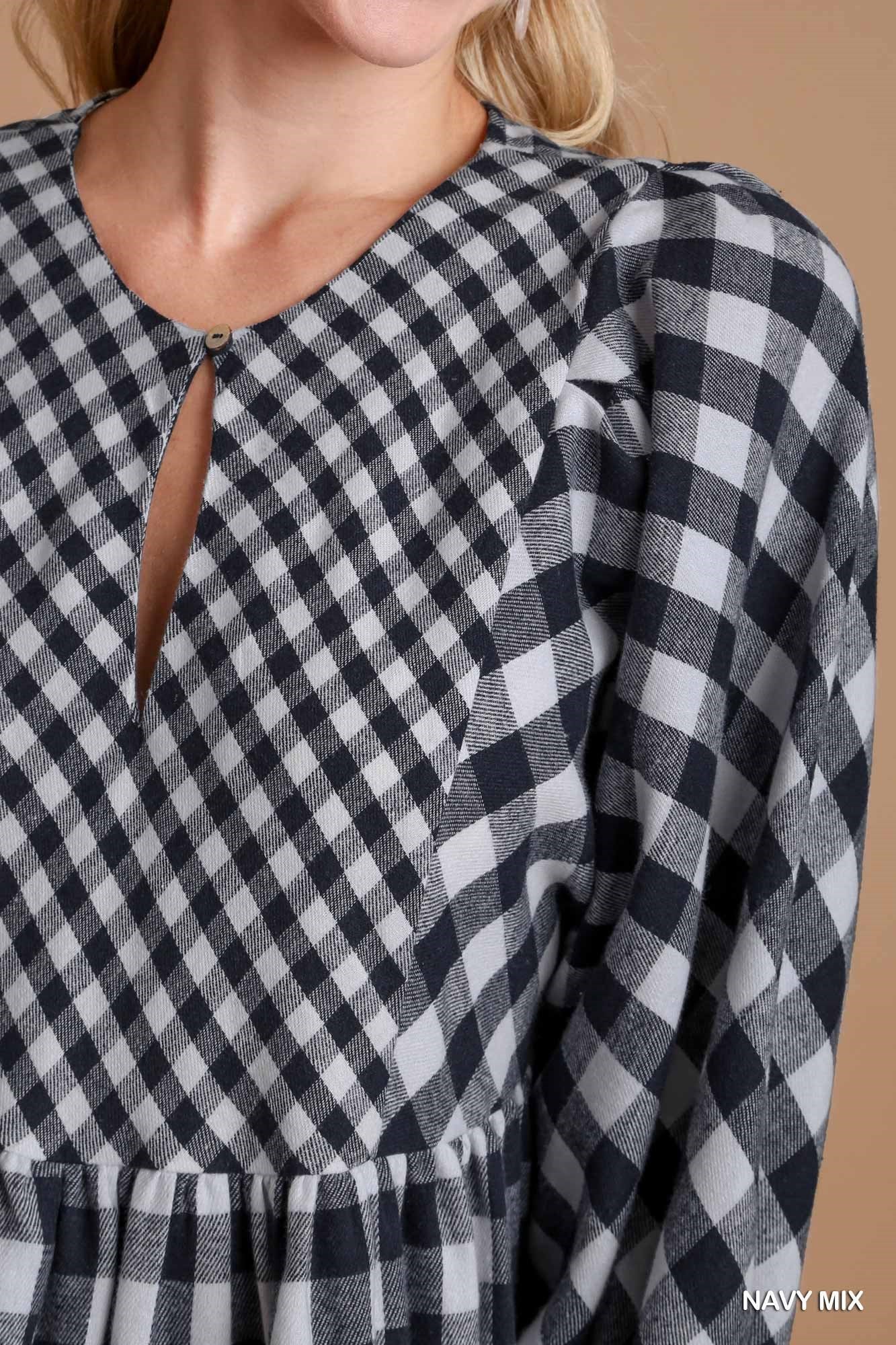 The Karissa dress in navy