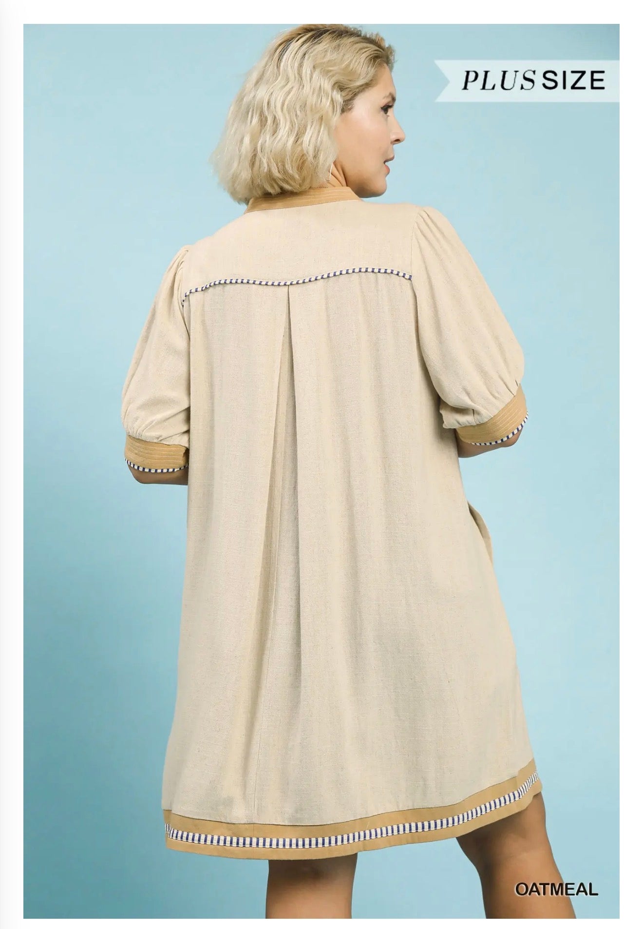 The Victoria dress in plus