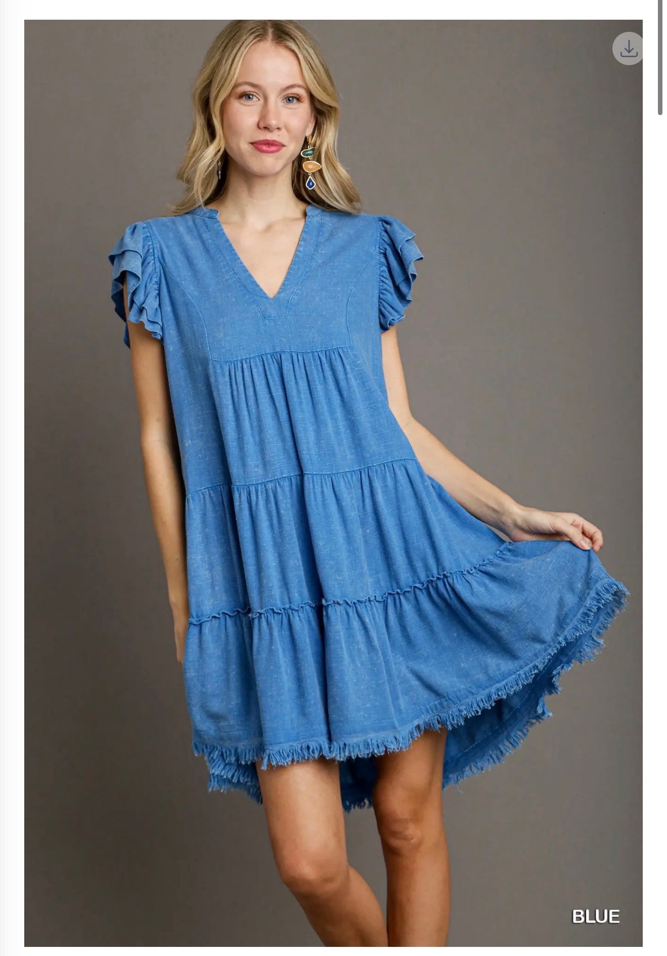 The denim dress