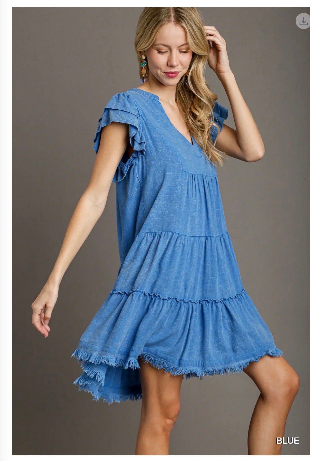 The denim dress